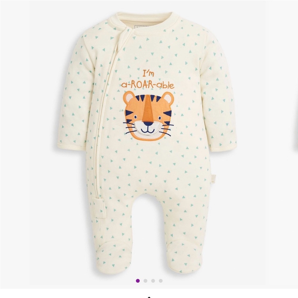 Jojo Maman Bebe tiger footie